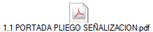 1.1 PORTADA PLIEGO SEALIZACION.pdf