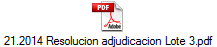 21.2014 Resolucion adjudicacion Lote 3.pdf