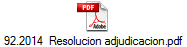92.2014  Resolucion adjudicacion.pdf