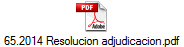 65.2014 Resolucion adjudicacion.pdf