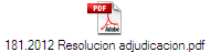 181.2012 Resolucion adjudicacion.pdf