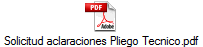 Solicitud aclaraciones Pliego Tecnico.pdf