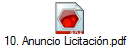 10. Anuncio Licitacin.pdf