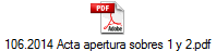 106.2014 Acta apertura sobres 1 y 2.pdf