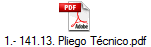 1.- 141.13. Pliego Tcnico.pdf
