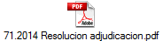 71.2014 Resolucion adjudicacion.pdf