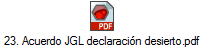 23. Acuerdo JGL declaracin desierto.pdf