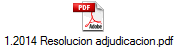 1.2014 Resolucion adjudicacion.pdf