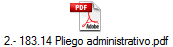 2.- 183.14 Pliego administrativo.pdf
