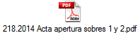 218.2014 Acta apertura sobres 1 y 2.pdf