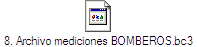 8. Archivo mediciones BOMBEROS.bc3