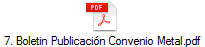 7. Boletin Publicacin Convenio Metal.pdf