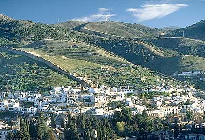 Vista panormica del Sacromonte