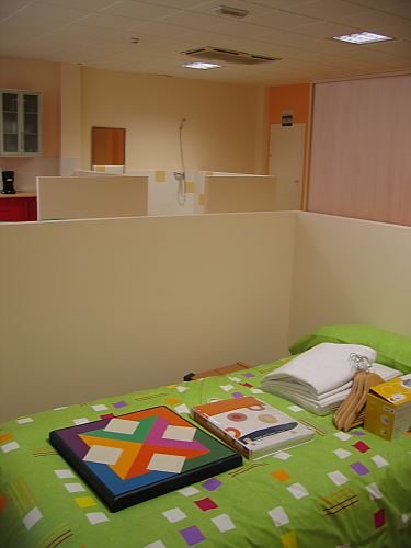 Casa escuela: dormitorio