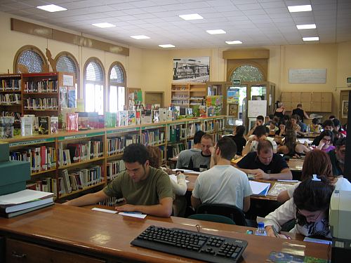 ©ayto.granada: biblioteca del saln