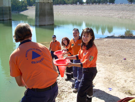&copy;Ayto.Granada: Practicas Motobomba Noviembre