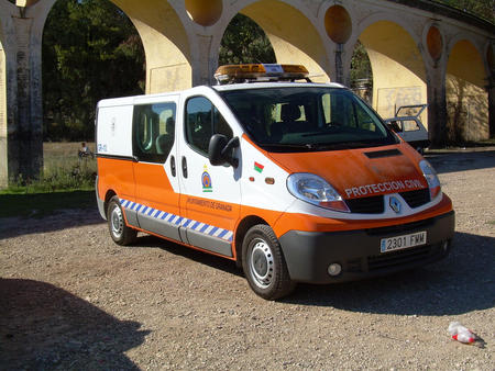 &copy;Ayto.Granada: Practicas Motobomba Noviembre