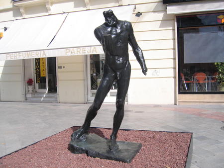 ©Ayto.Granada: Exposicin en Puerta Real sobre Rodin