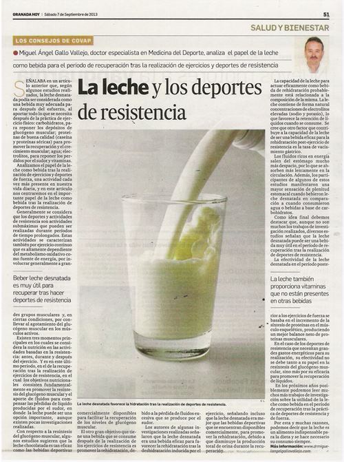 ©Ayto.Granada: La leche