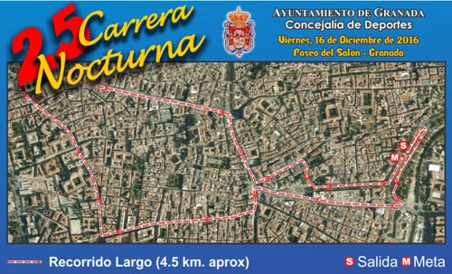 ©Ayto.Granada: Carrera Nocturna -  Circuito Adultos