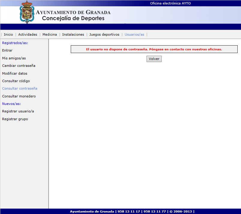 ©Ayto.Granada: Guía Consultar Contraseña ©Ayto.Granada: Guía Consultar Contraseña