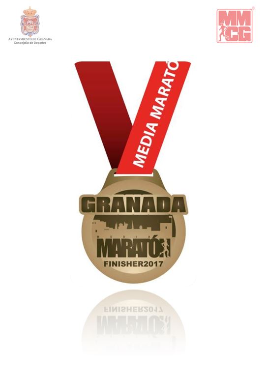 ©Ayto.Granada: MMCG2017: Medalla Finisher 2017 ©Ayto.Granada: MMCG2017: Medalla Finisher 2017