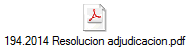 194.2014 Resolucion adjudicacion.pdf