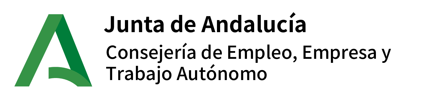 ©Ayto.Granada: Logo Junta de Andaluca Empleo, Empresa y Trabajo Autnomo