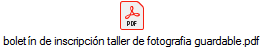 boletín de inscripción taller de fotografia guardable.pdf