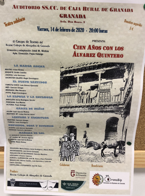 ©Ayto.Granada: Enredate: Teatro en el auditorio de Caja Rural 
