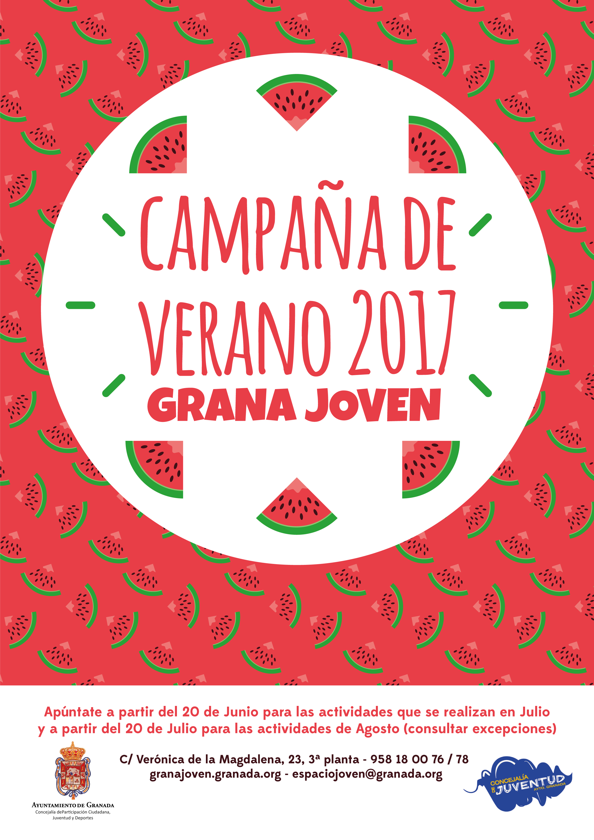 CAMPAA DE VERANO GRANAJOVEN 2017