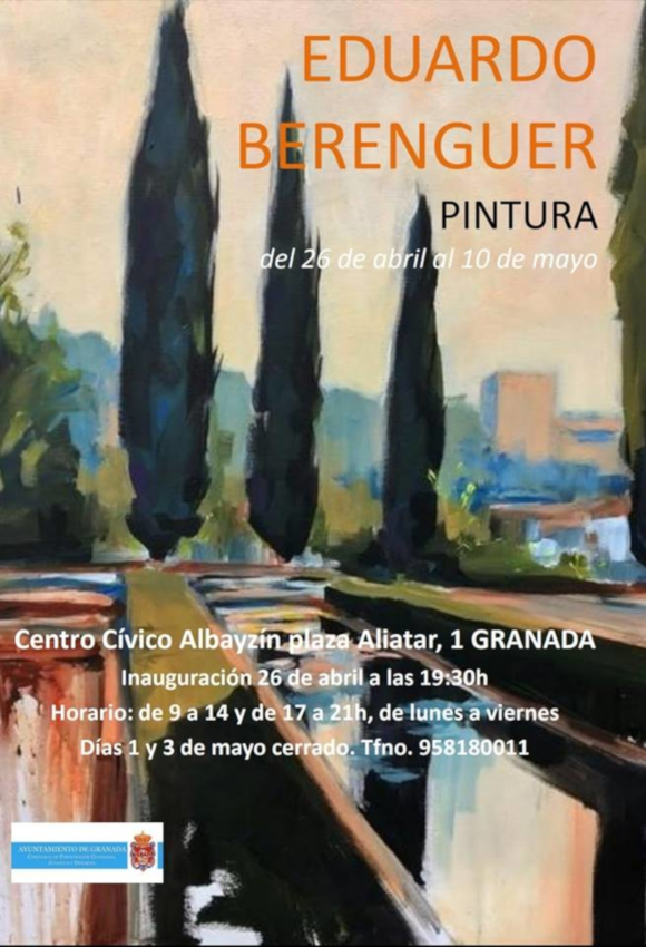 ©Ayto.Granada: Enredate: Exposicin de Eduardo Berenguer en el Centro Cvico Albayzn.