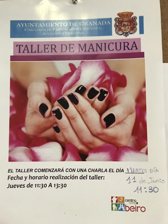 ©Ayto.Granada: Enredate: Taller de manicura