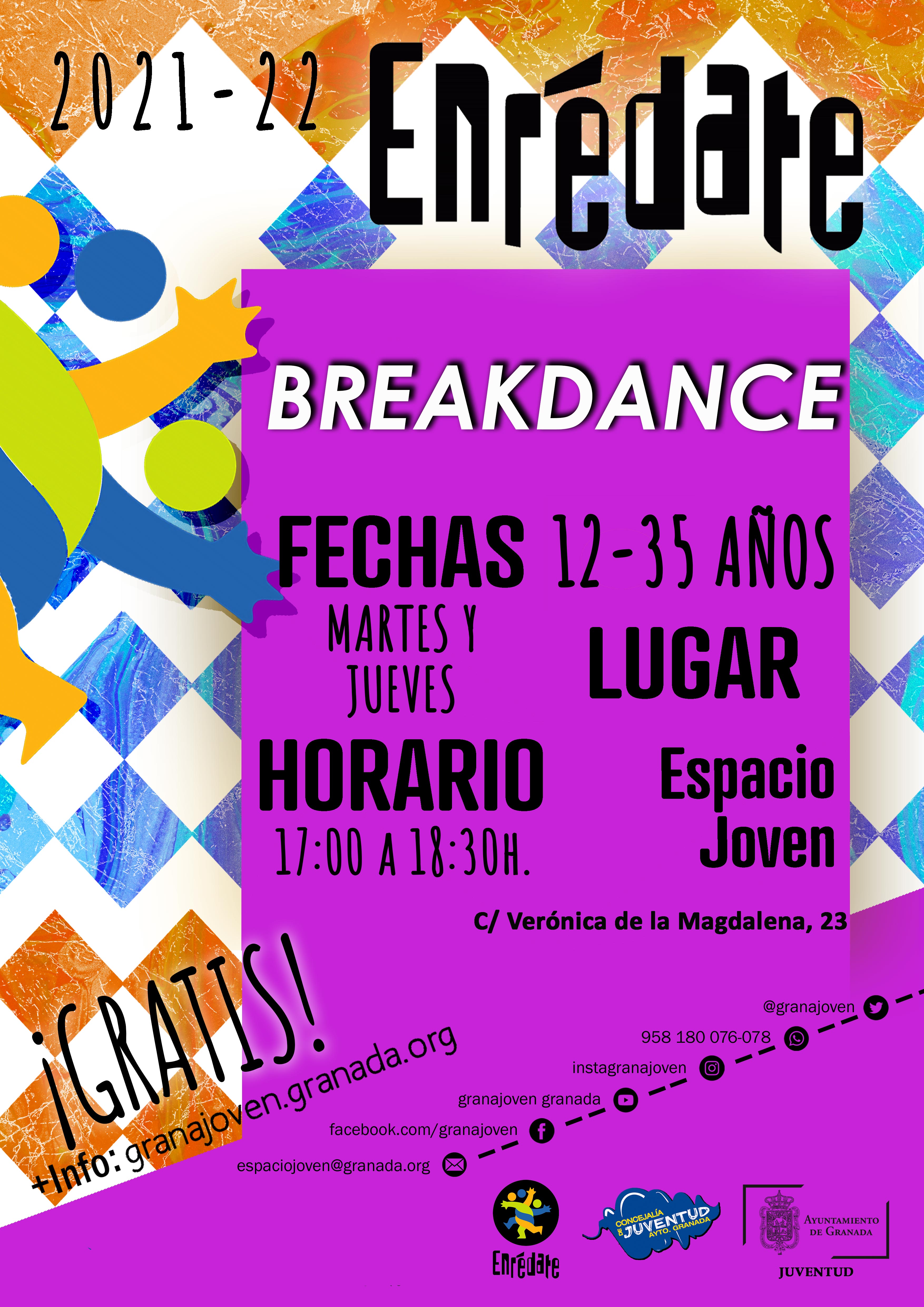 Enredate. BREAKDANCE