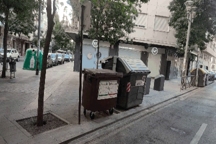 Calle Pintor L&oacute;pez Mezquita (Junto soterrado)