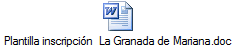 Plantilla inscripcin  La Granada de Mariana.doc