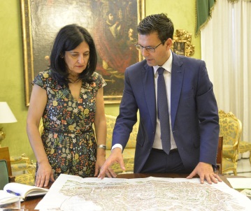 ©Ayto.Granada: El alcalde y la nueva subdelegada del Gobierno acuerdan impulsar los grandes proyectos que afectan a Granada