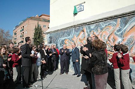©Ayto.Granada: Granada inaugura una calle dedicada al Padre Marcelino lvarez