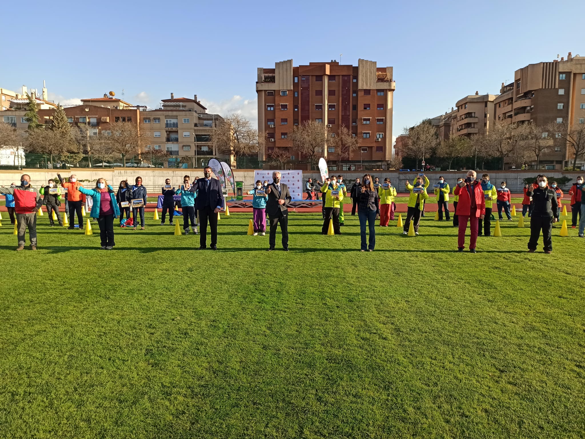 ©Ayto.Granada: EL AYUNTAMIENTO DE GRANADA RECIBE A LOS PARTICIPANTES EN EL CAMPEONATO DE ESPAA DE ESQU ALPINO PARA PERSONAS CON DISCAPACIDAD INTELECTUAL