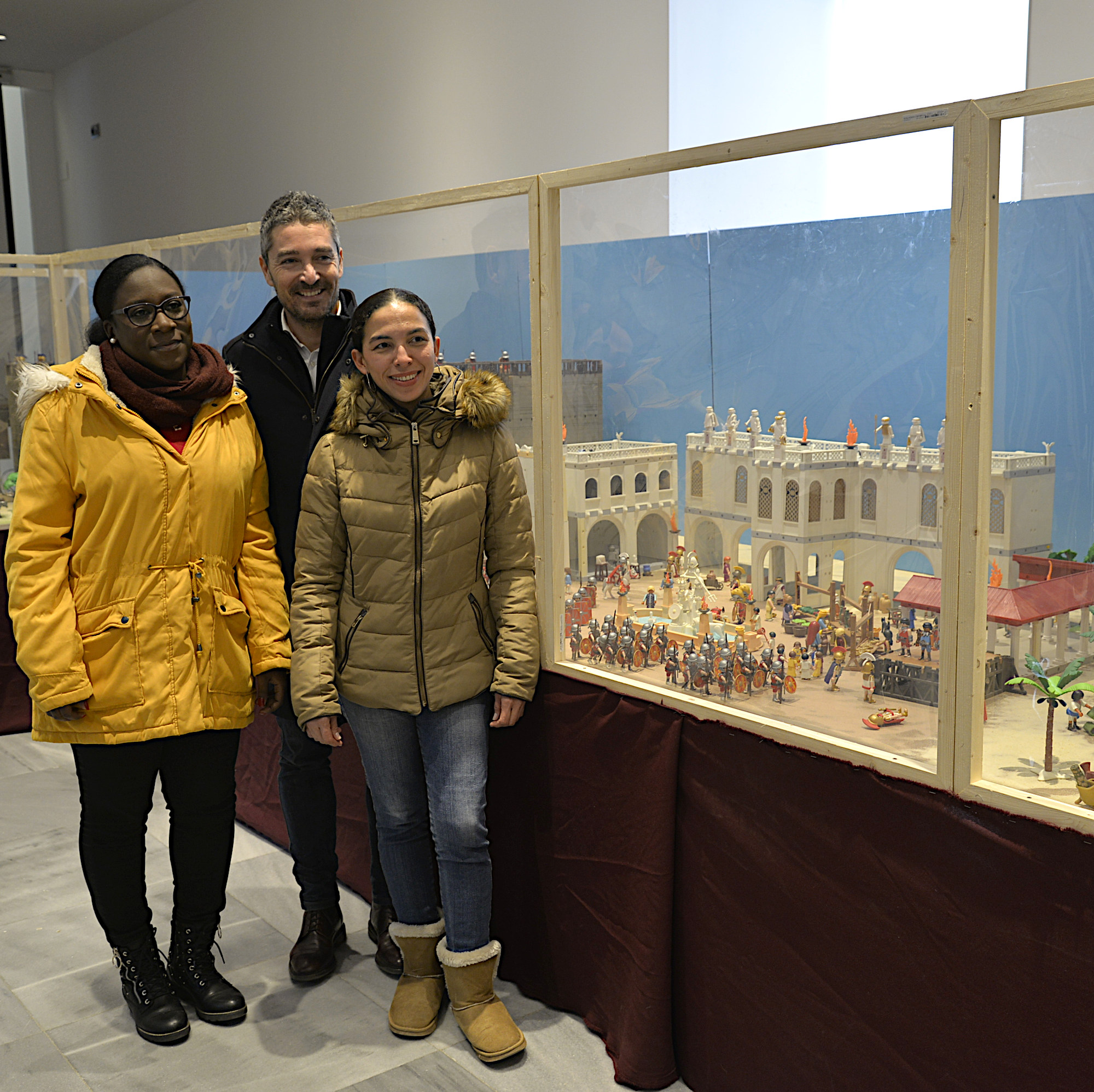 ©Ayto.Granada: El Cuarto Real de Santo Domingo recrea un beln con ms de seis mil figuras de playmobil