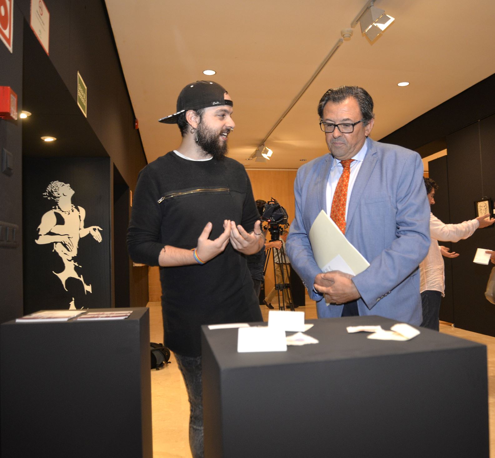 ©Ayto.Granada: El centro de arte Rey Chico acoge la exposicin 'Una mirada al interior' del joven creador Javier Maldonado
