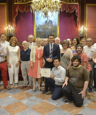 ©Ayto.Granada: El Ayuntamiento entrega los diplomas a los alumnos de la Escuela Municipal de Emprendimiento SECOT Granada