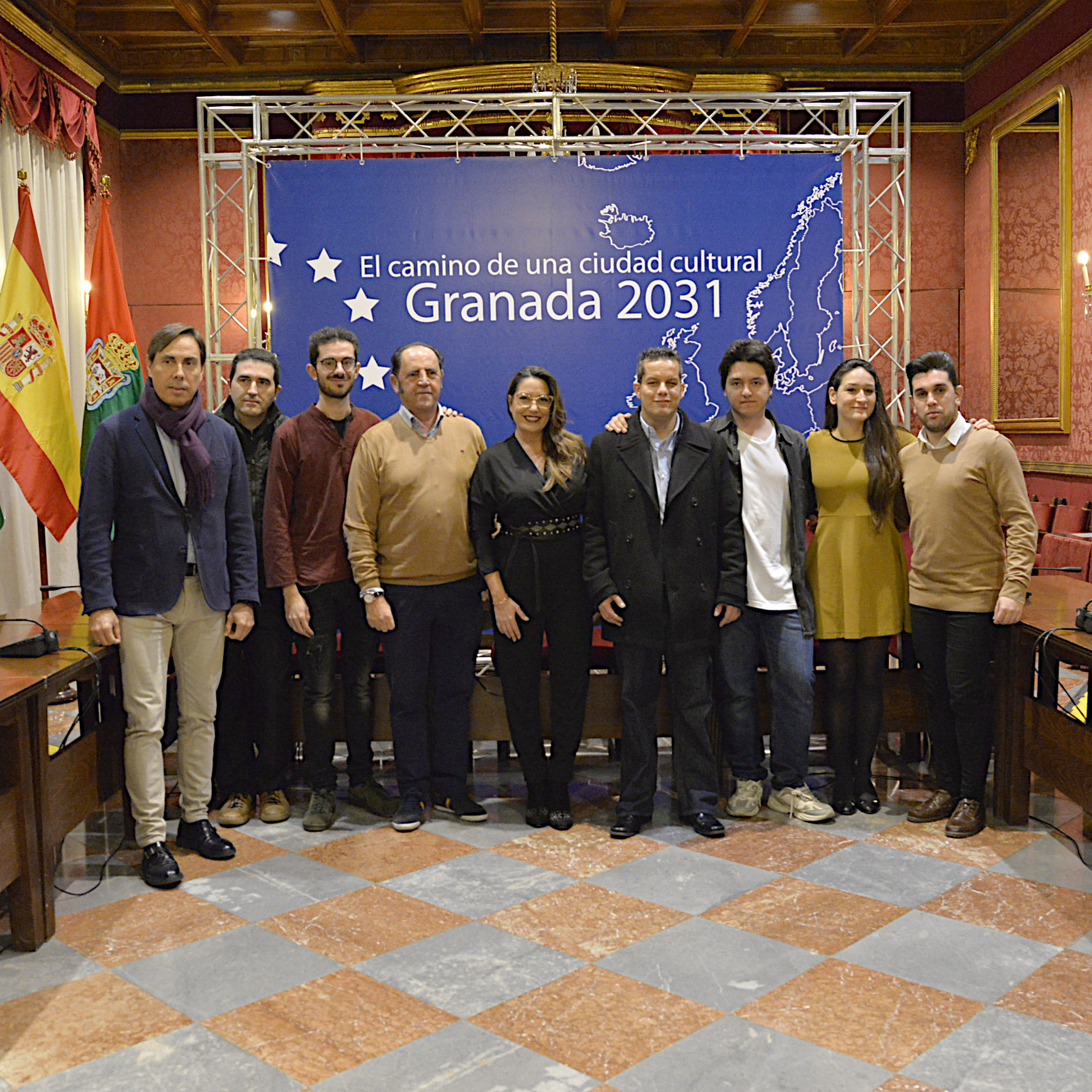 ©Ayto.Granada: El Ayuntamiento apoya a Callejuela de Luna, el grupo granadino revelacin del concurso televisivo Got Talent