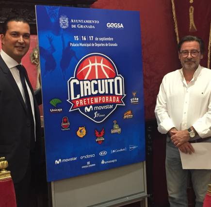 ©Ayto.Granada: Granada alberga del 15 al 17 de septiembre el circuito de pretemporada nacional de baloncesto Movistar-Liga Endesa 2017