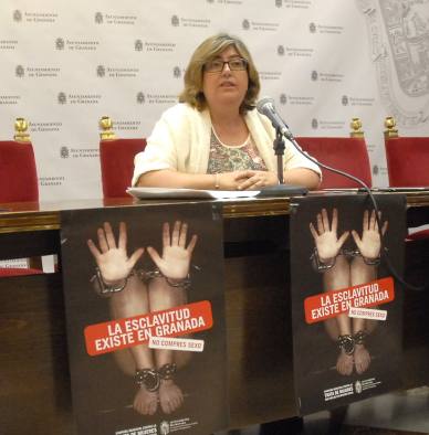 ©Ayto.Granada: Granada pone en marcha una campaa de sensibilizacin contra la trata de mujeres y nias con fines de explotacin sexual