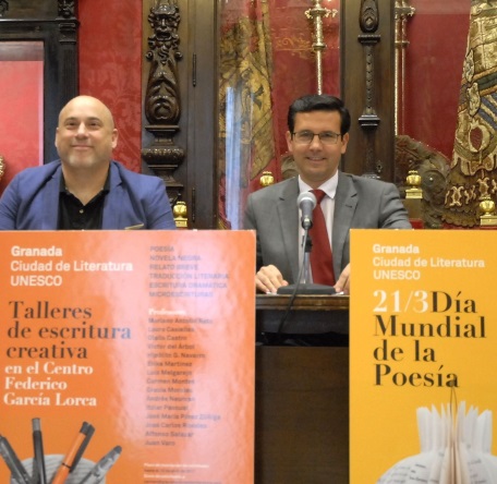 ©Ayto.Granada: Rafael Guilln inaugura esta tarde el Da Mundial de la Poesa con una lectura potica en el Centro Lorca