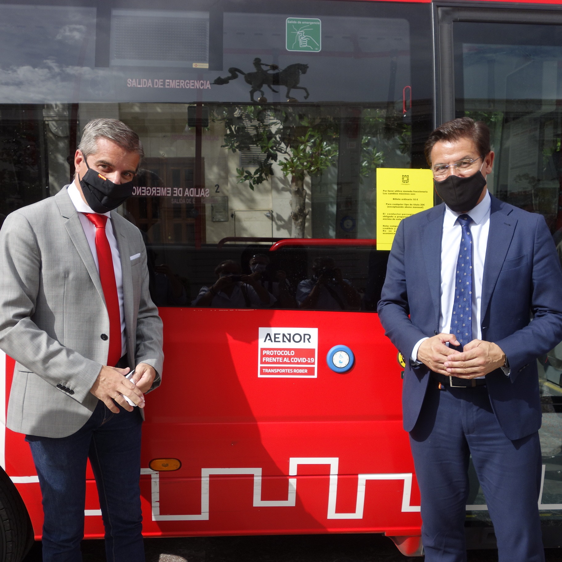 ©Ayto.Granada: El transporte pblico de Granada consigue el certificado de AENOR del protocolo frente a la Covid-19  
