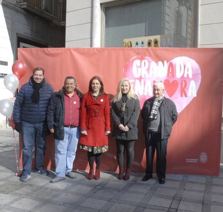 Granada pone en marcha una campaa con motivo del da de los enamorados para promocionar el comercio