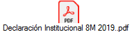Declaracin Institucional 8M 2019..pdf