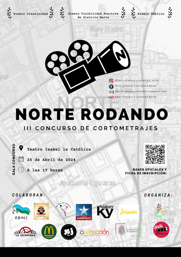 ©Ayto.Granada: Cartel bases III concurso Norte Rodando